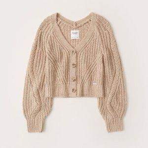 Abercrombie and Fitch Puff Sweater